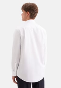 Chemise regular col cravate Seidensticker