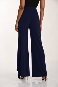 Pantalon Zélyna - Pantalon fluide à jambes larges et panneaux drapés