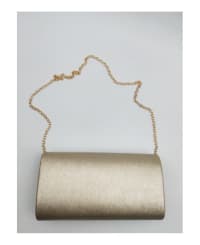 Pochette de soirée dorée irisée BXQ-8830