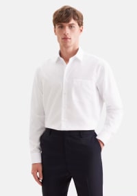 Chemise regular col cravate Seidensticker