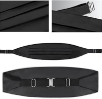Ensemble ceinture de smoking + nœud papillon + pochette