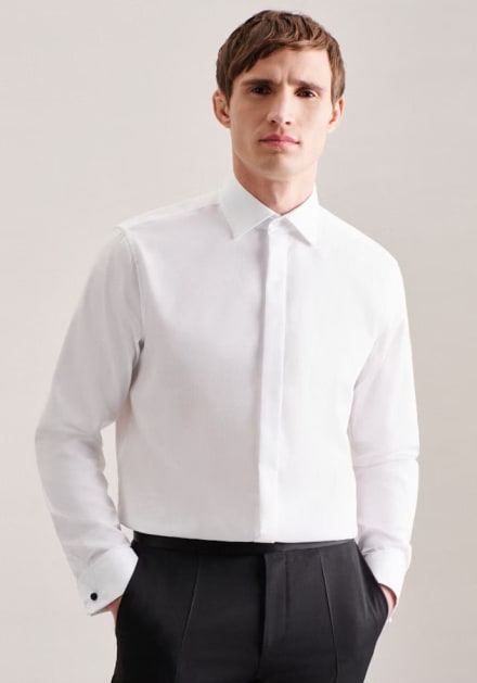 Chemise de soirée Regular Structuré tailleur Seidensticker