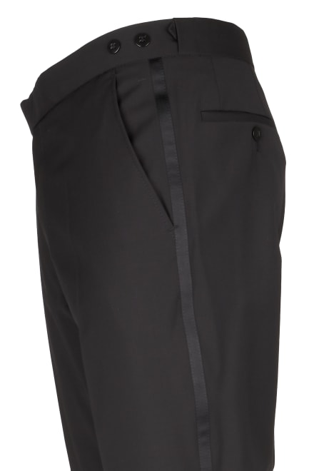 Pantalon de smoking 401600/10 coupe 722 bande satin