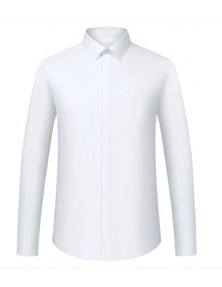 Chemise Garçon de Cérémonie col classique boutons cachés