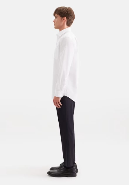 Chemise regular col cravate Seidensticker
