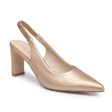 Kalys — escarpin talon stable 7cm sangle élastique