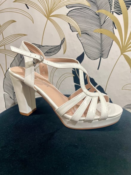 Tina — sandale brides talon 8 cm plateforme 2 cm