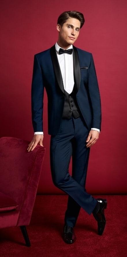 Veste smoking 471201/32 Châle