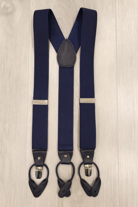 Bretelles bleu