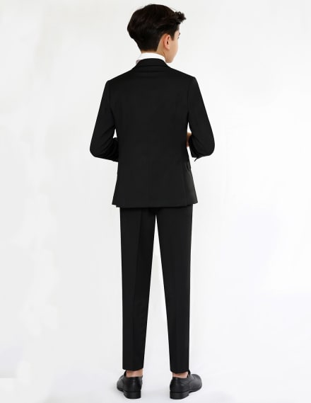 Veste Jeremy col tailleur noir