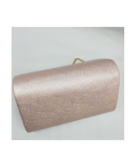 Pochette de soirée rose poudré irisée BXQ-8830