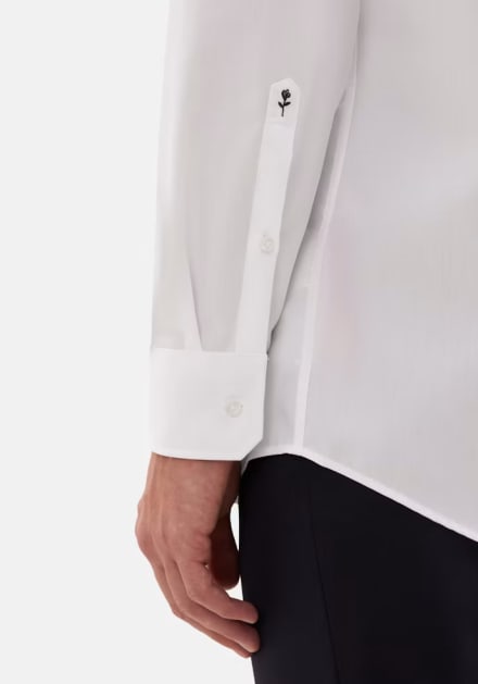 Chemise regular col cravate Seidensticker