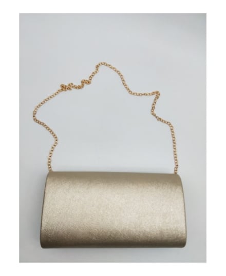 Pochette de soirée dorée irisée BXQ-8830