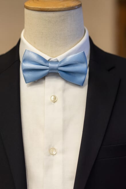 Noeud papillon bleu