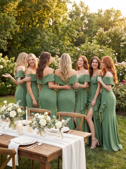 Lenara — robe longue sirène décolleté croisé drapé pan asymétrique