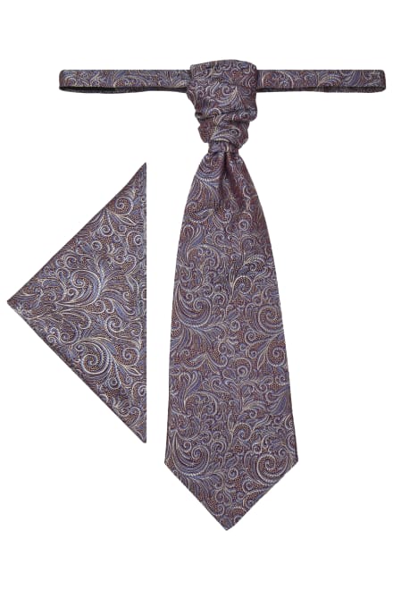 Lavallière 417120/55 pochette assortie gilet 417120/55