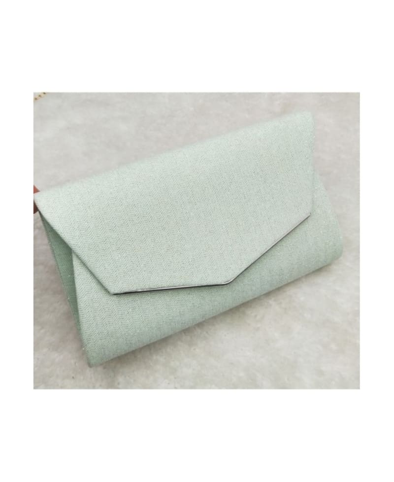 Pochette de soirée champagne pailletée BXQ-317