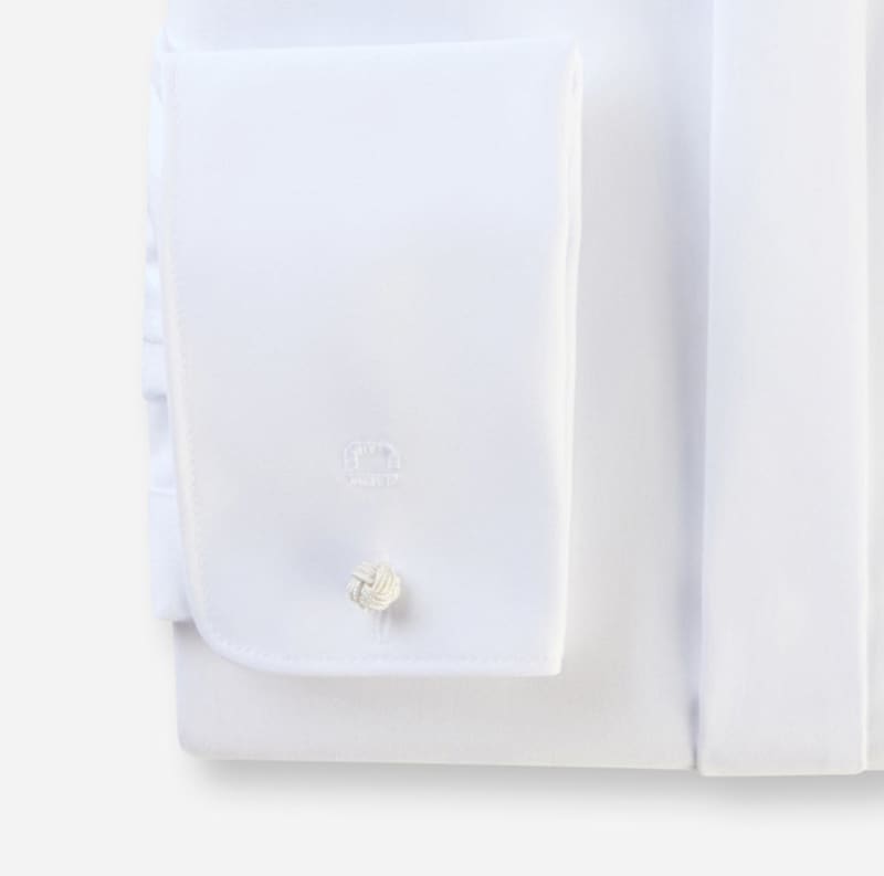 Chemise OLYMP Luxor Soirée modern fit / Blanc / Coins cassés / 03956500