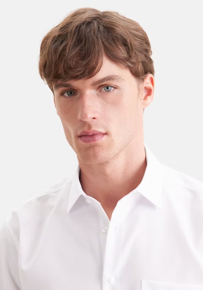 Chemise regular col cravate Seidensticker