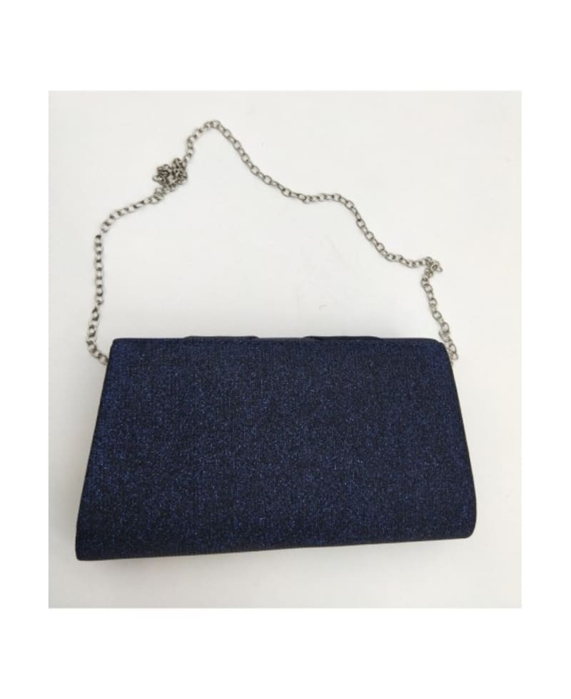 Pochette BXQ-315 rigide format allongé rabat bandes croisées
