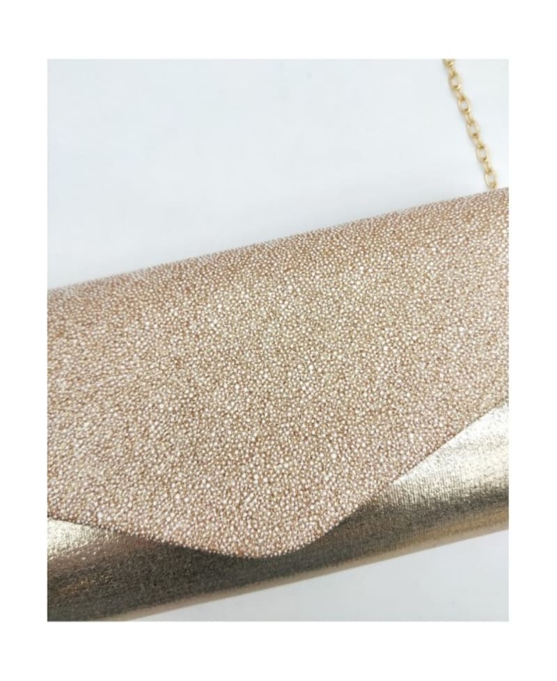Pochette de soirée à rabat pailleté BXQ-240