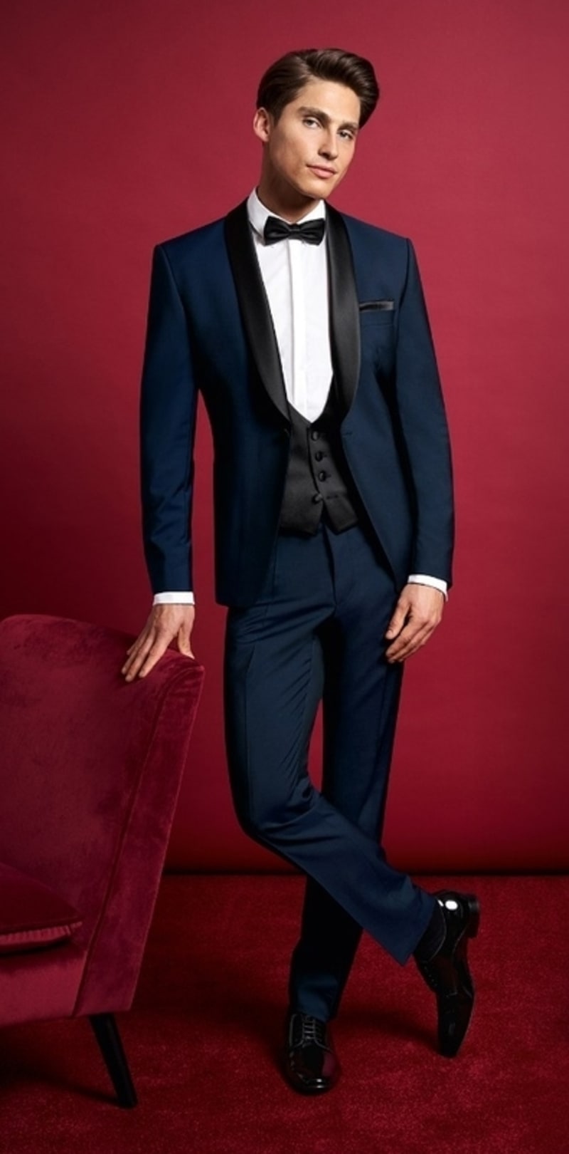 Veste smoking 471201/32 Châle
