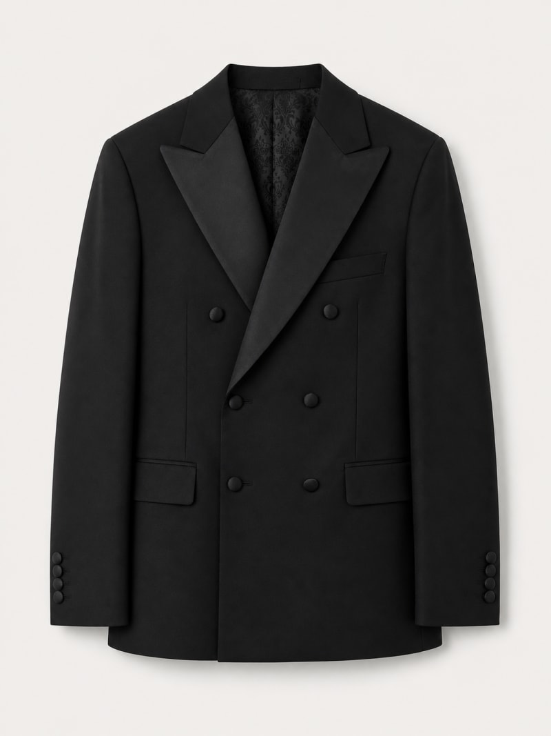 Veste smoking croisée 471201/10 coupe 10967