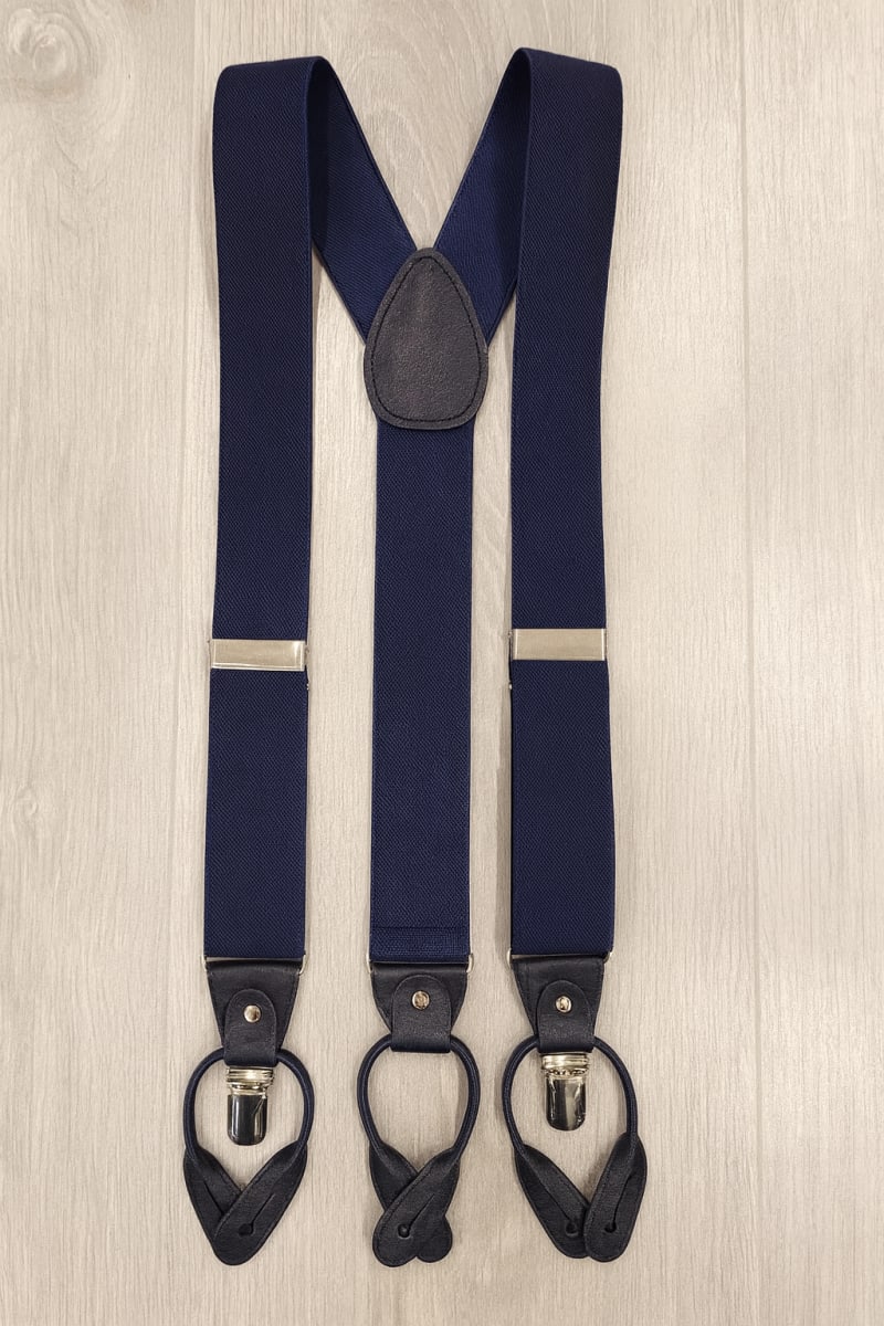 Bretelles bleu