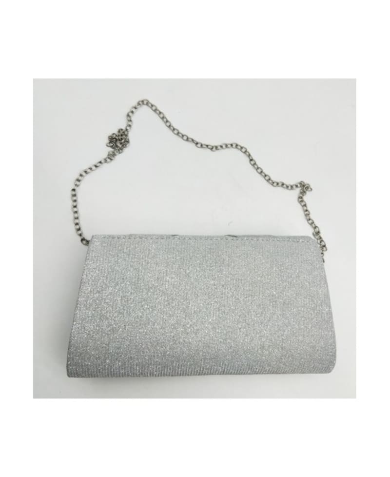 Pochette BXQ-315 rigide format allongé rabat bandes croisées