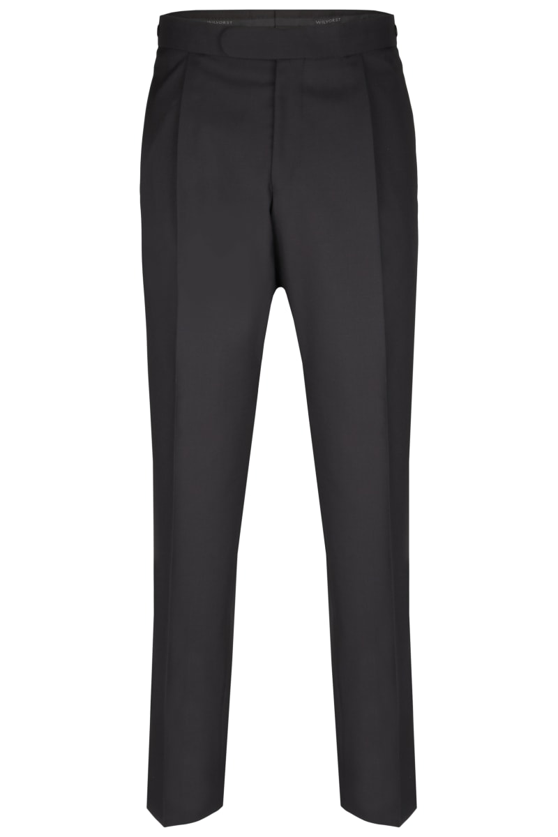 Pantalon de smoking 401214/10 coupe 530 pinces bande satin