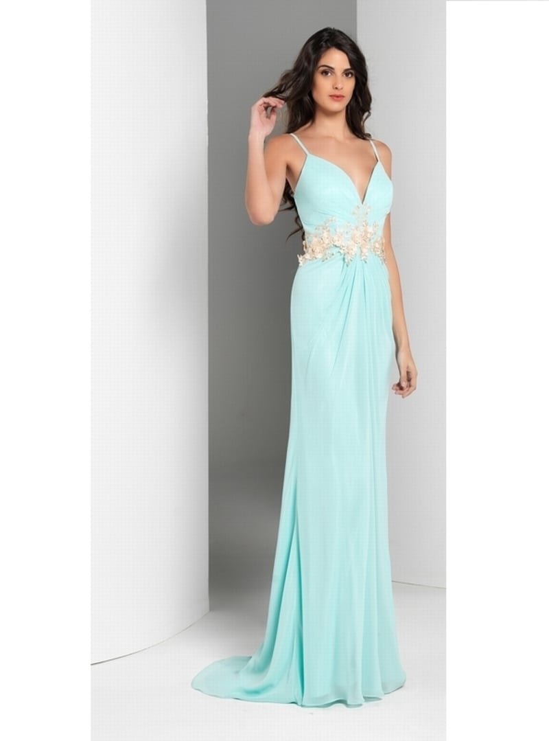 Anne-Elisabeth robe longue bustier mousseline broderies plissé