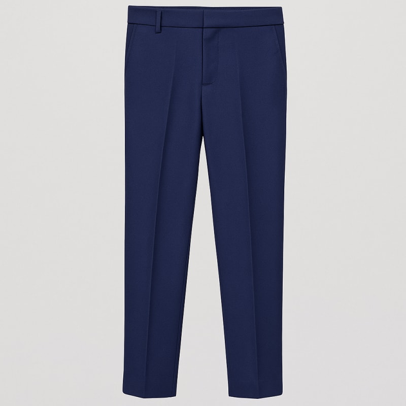 Pantalon Loic slim ceinture bouton