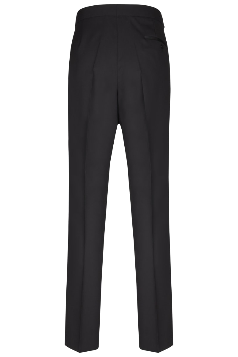Pantalon de smoking 401214/10 coupe 530 pinces bande satin