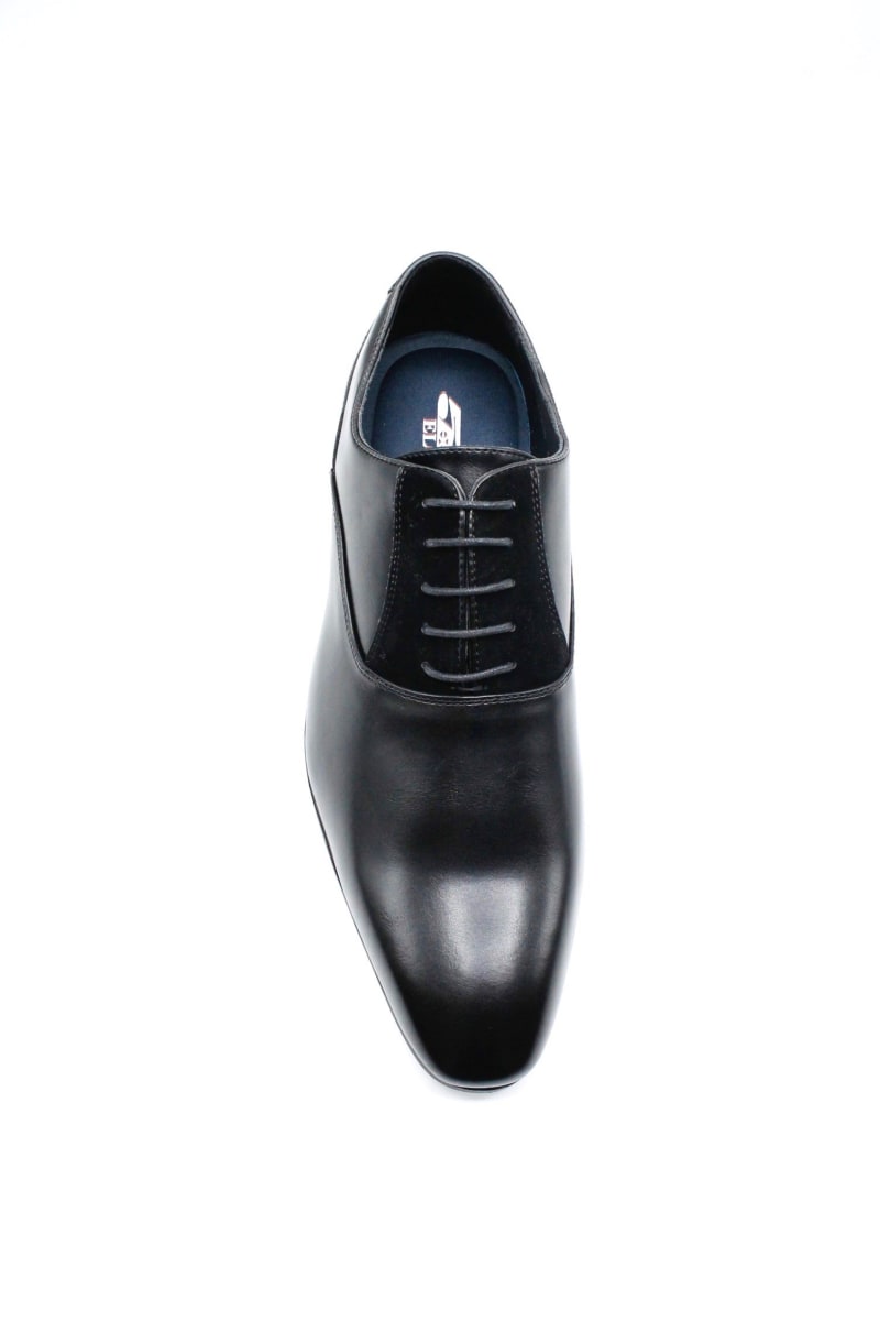 Chaussures classiques et daim EL0838 Noir