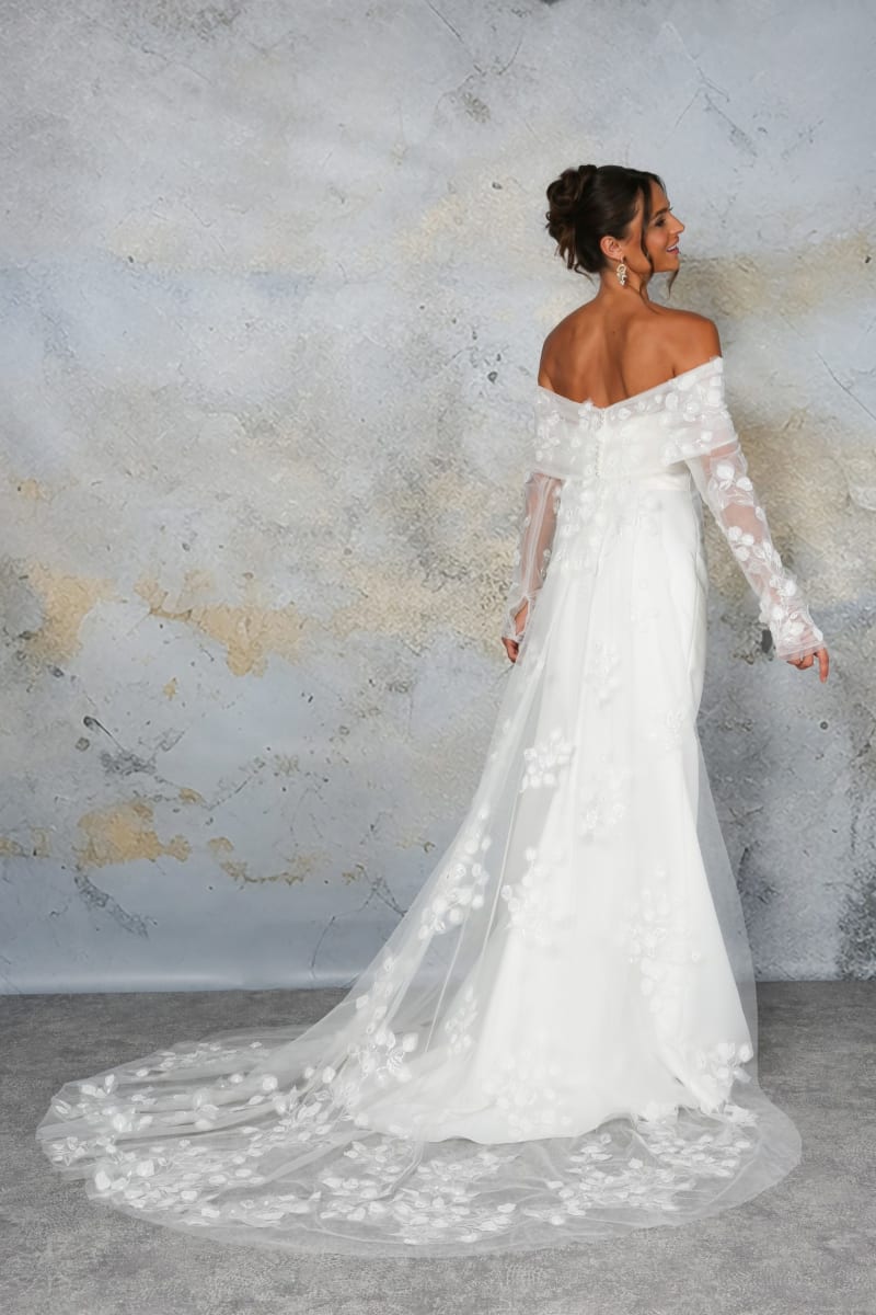 Top avec manches et traîne RDBE021