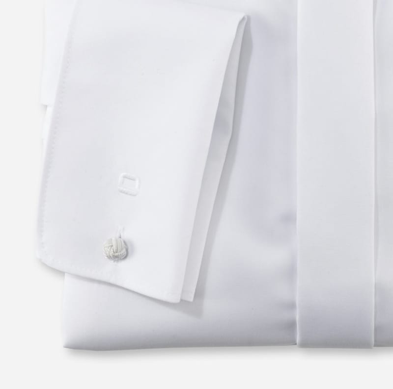 Chemise OLYMP Luxor Soirée modern fit / Blanc / Coins cassés / 03956500