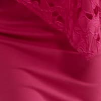 Eliana — robe courte droite cape guipure