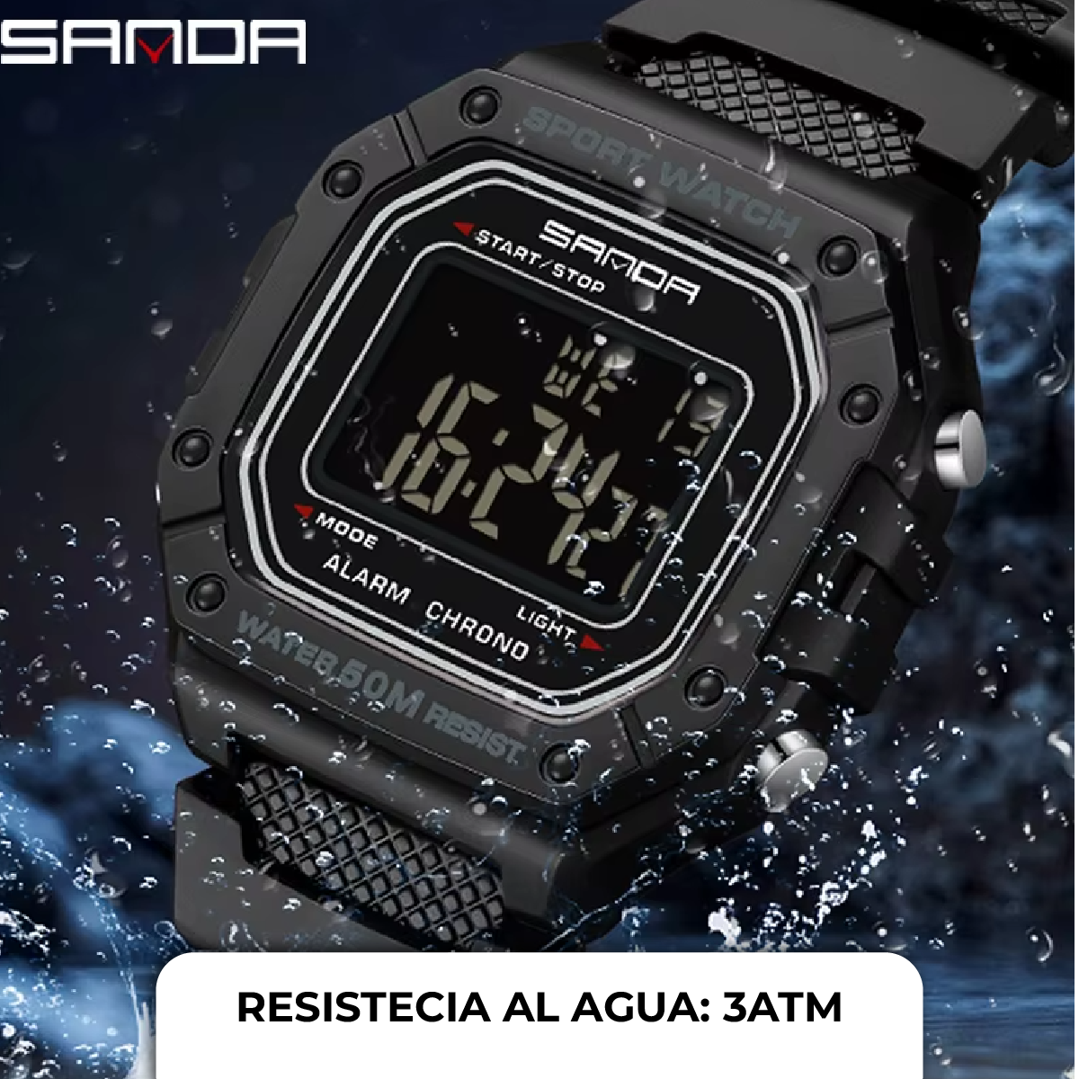 Reloj SKMEI SOLAR vista 2