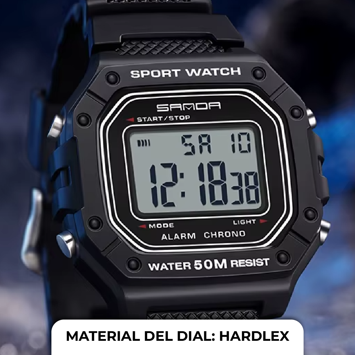 Reloj SKMEI SOLAR vista 1