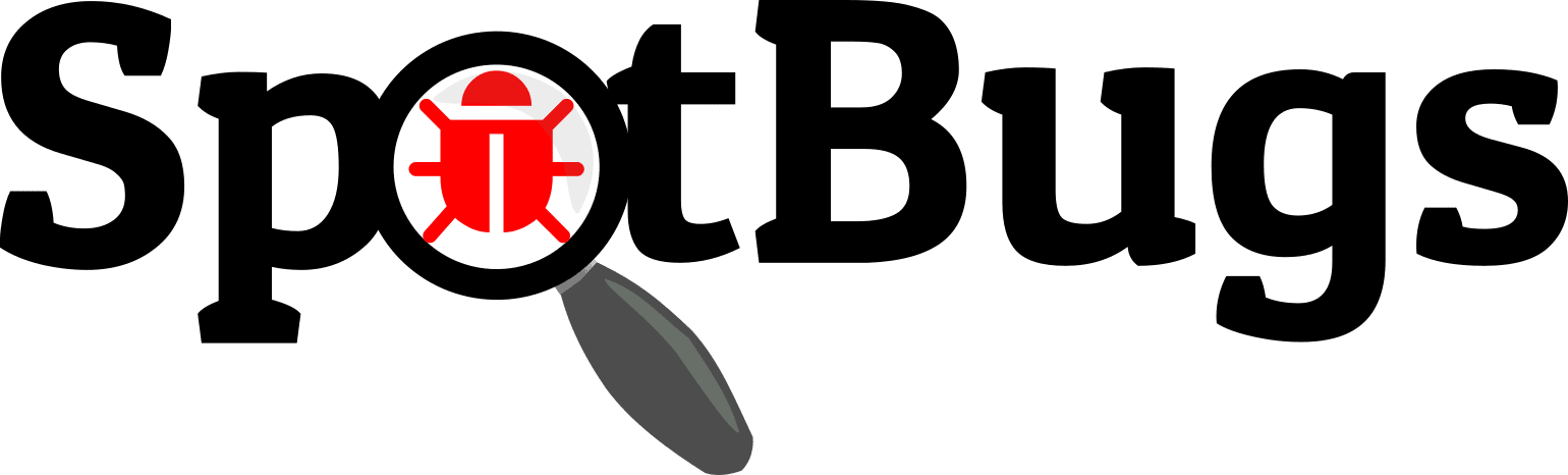 SpotBugs logo for web development with java