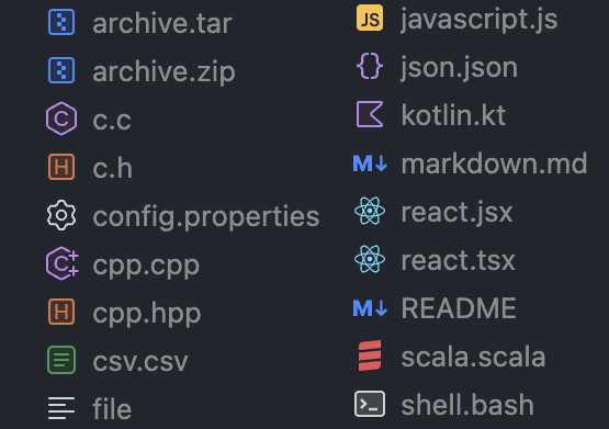 The JetBrains Icon Theme