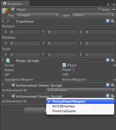 Unity Inspector