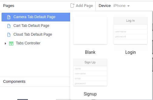 New page: Login