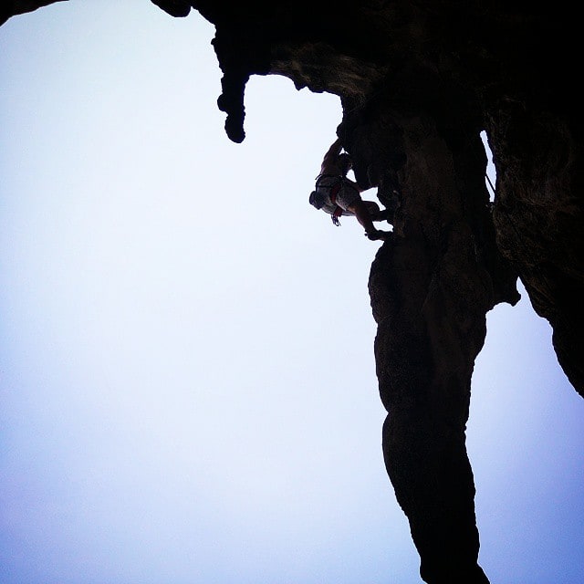 Tonsai & Rayiay climbing beaches.  