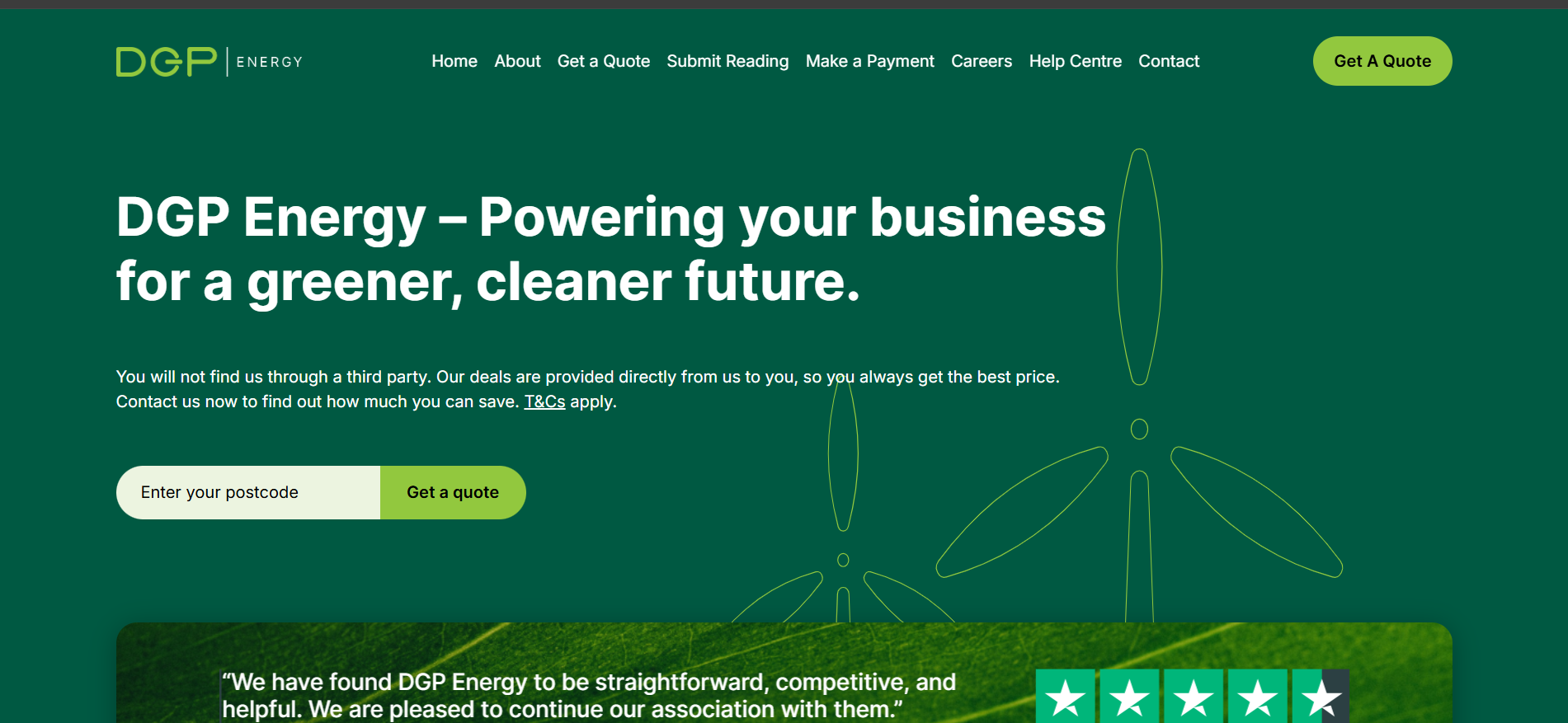 DGP Energy – Powering your business for a greener, cleaner future.