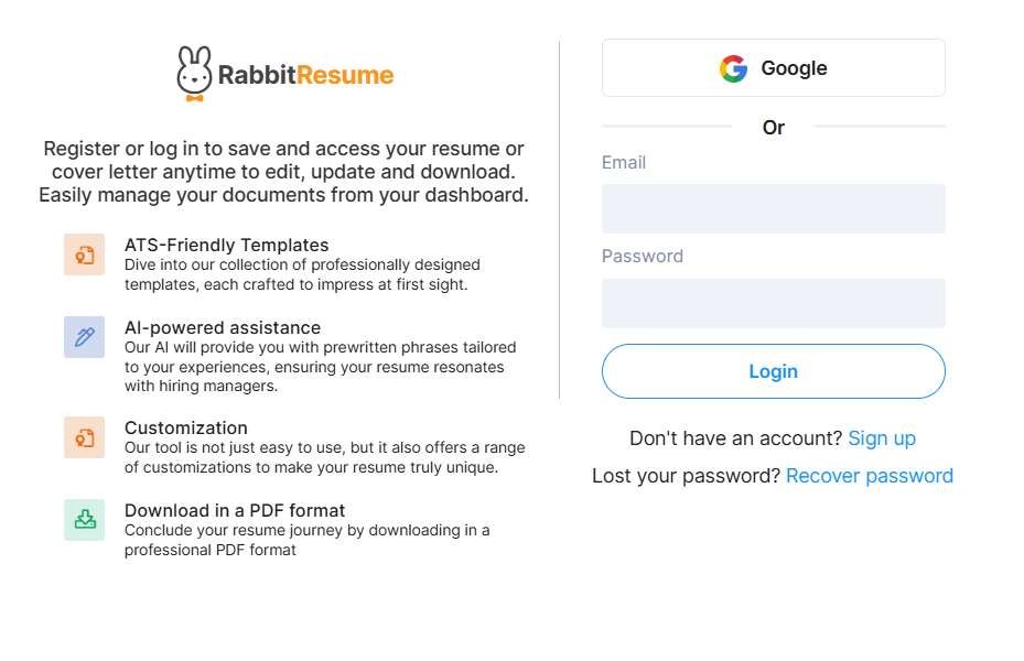 Rabbit Resume