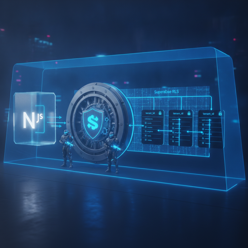 Architecting Scalable Multi-Tenant Applications with Supabase Row-Level Security in Next.js
