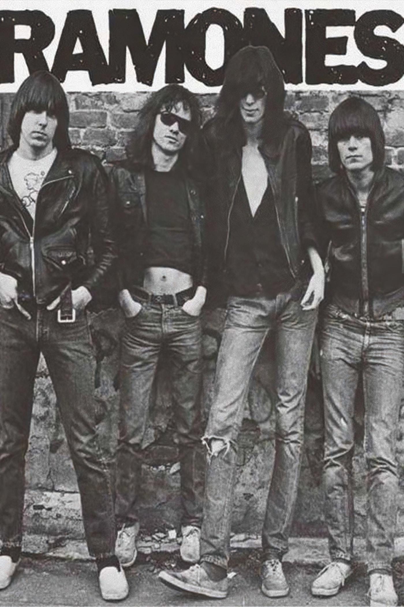 Poster de concierto Ramones Classic Black and White Band Photo Poster — Ramones | Poster Cult