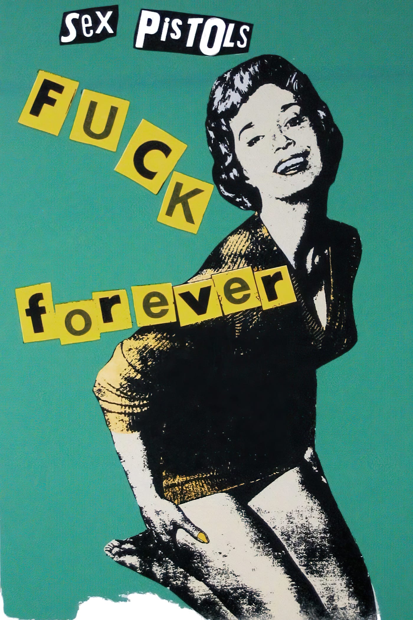 Poster de concierto Póster de Sex Pistols Fuck Forever de arte punk — Sex Pistols | Poster Cult
