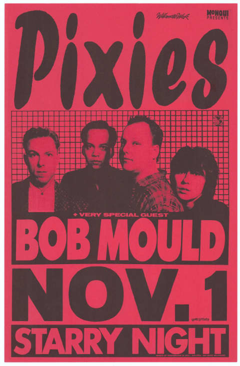 Poster Pixies Starry Night Nov 1 Concert Flyer | Poster Cult